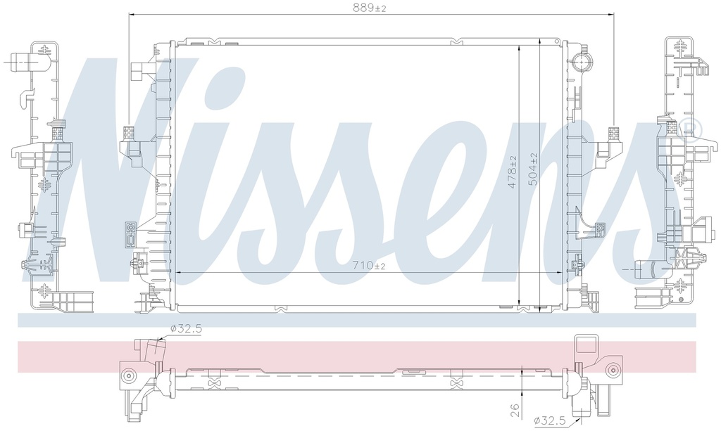 RAD. VW CALIFORNIA (15) 2,0TDI / 2,0TSI