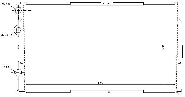 RAD. VAG (99) +/- POLO/INCA/CADDY