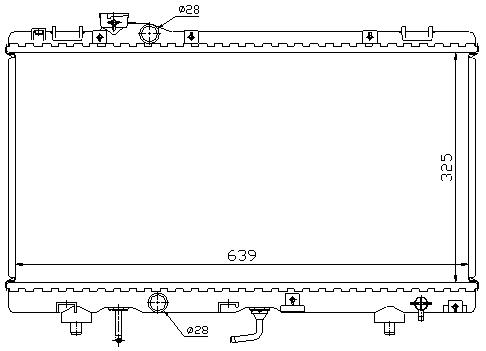 RAD. TOYOTA PASEO (95) M/A +/- 1.5