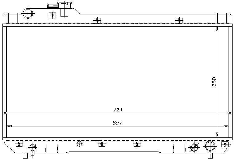 RAD. TOYOTA RAV-4 (94) +/- 2.0i