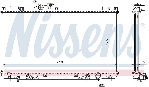 RAD. LEXUS IS200 (99) + 2.0
