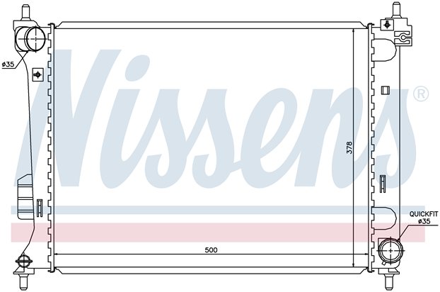 RAD. HYUNDAI i20 (09) +/- 1.2/1.4/1.36