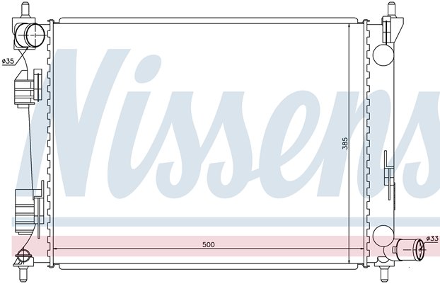 RAD. HYUNDAI/KIA (09) i20/ACCENT/RIO +/- 1.2/1.4