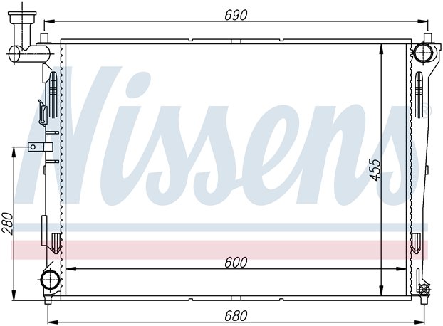 RAD. HYUNDAI ELANTRA/i30/CEED (06) +/- 1.6 / 2.0