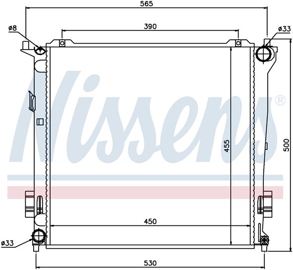 RAD. HYUNDAI LANTRA/ELANTRA/I30(06) +/-1.6D