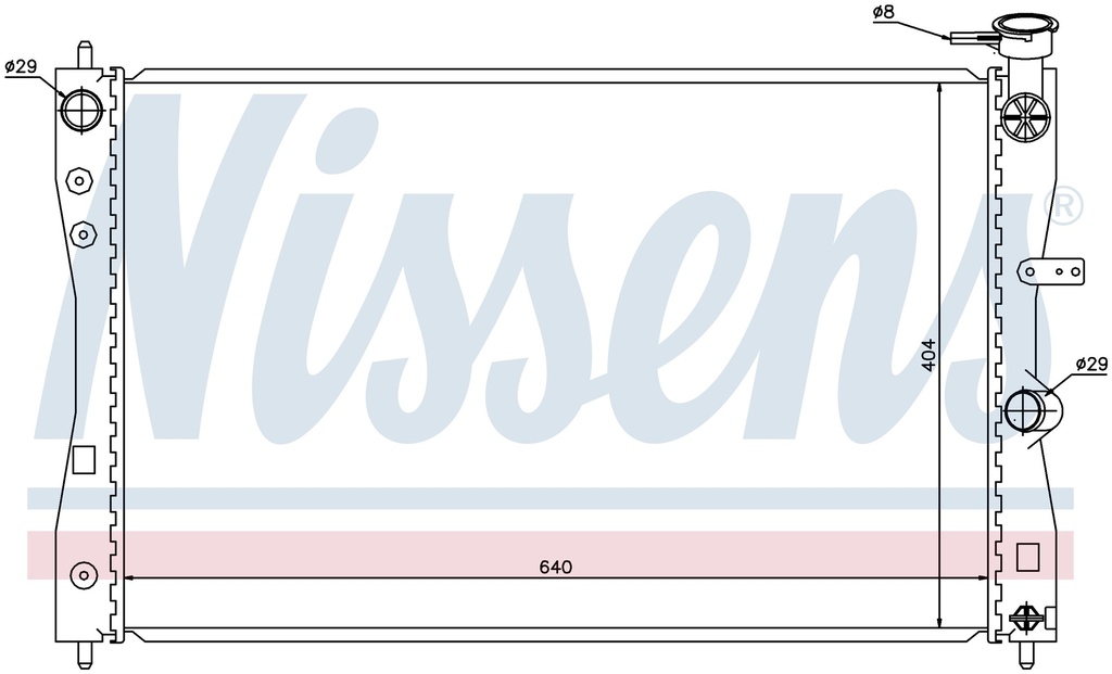 RAD. MITSUBISHI COLT (05) 1,1 / 1,3 / 1,5