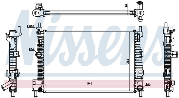 RAD. MAZDA 3 (09) +/- 1.6D