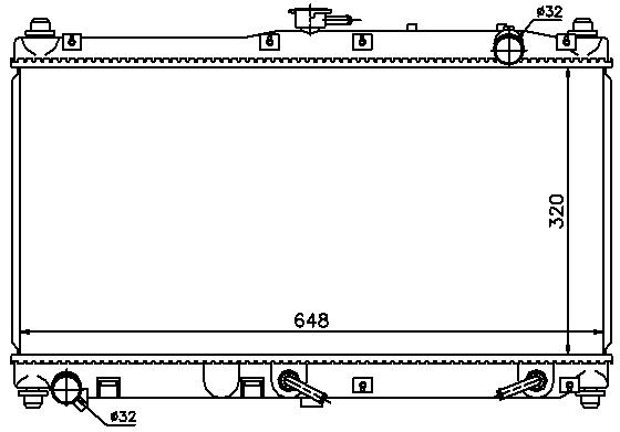 RAD. MAZDA MX5 (98) M/A +/-1.6/1.8