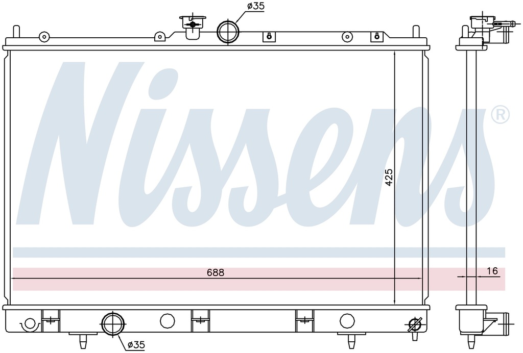 RAD. MITSUBISHI AIRTREK (02) 2,0