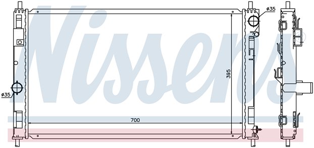 RAD. CHRYSLER/DODGE (07) M/A + SEBRING/CALIBER