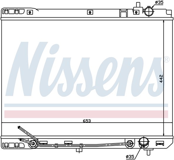RAD. KIA CARNIVAL (06) +/- M/A 2.9CRDi