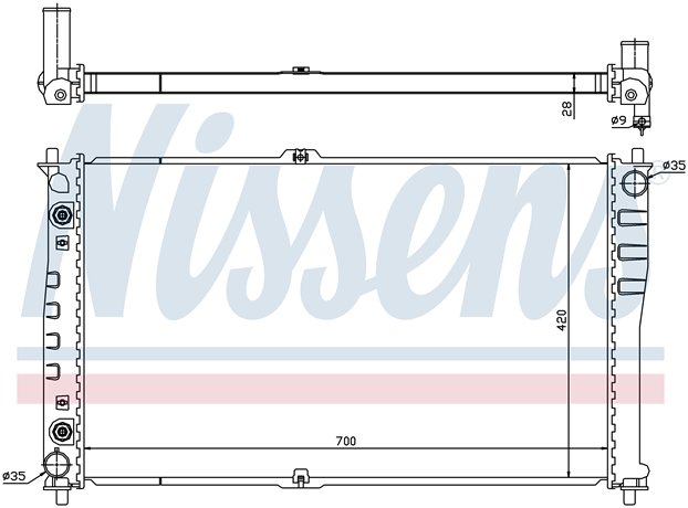 RAD. KIA CARNIVAL (99) +/- AUT 2.9 CRDi