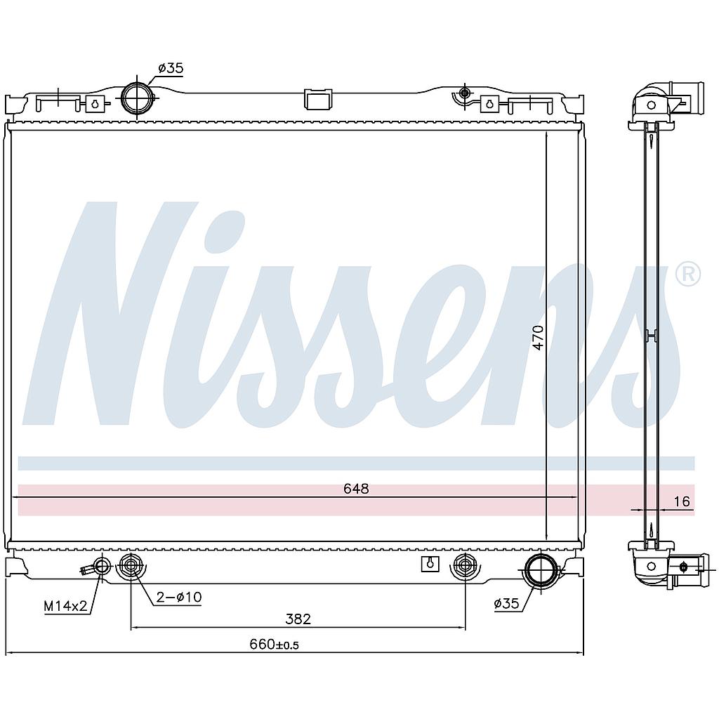 RAD. KIA SORENTO (02) 2,5CRDi