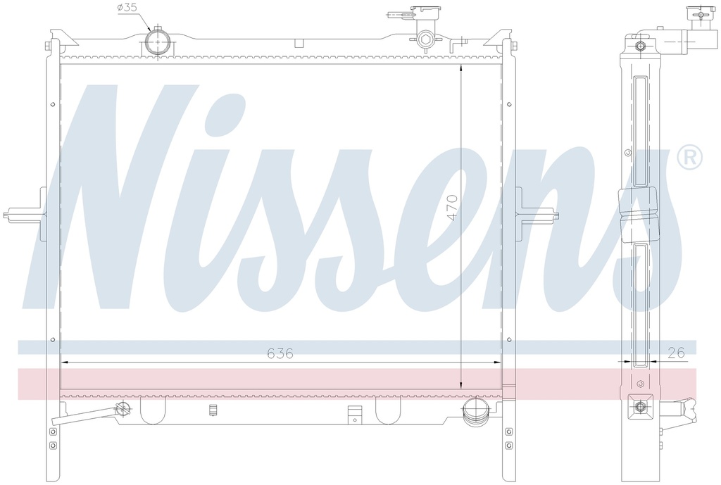 RAD. KIA SORENTO (03) 2,5D / 