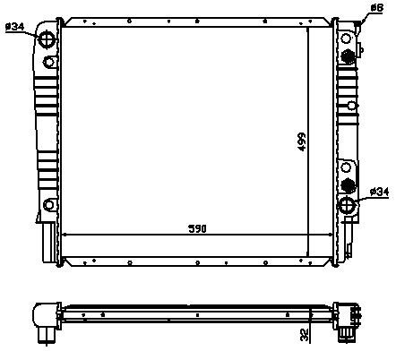 RAD. VOLVO 940/960/S90/V90 (90) +/- M/A 2.0/2.5/2.8/3.0