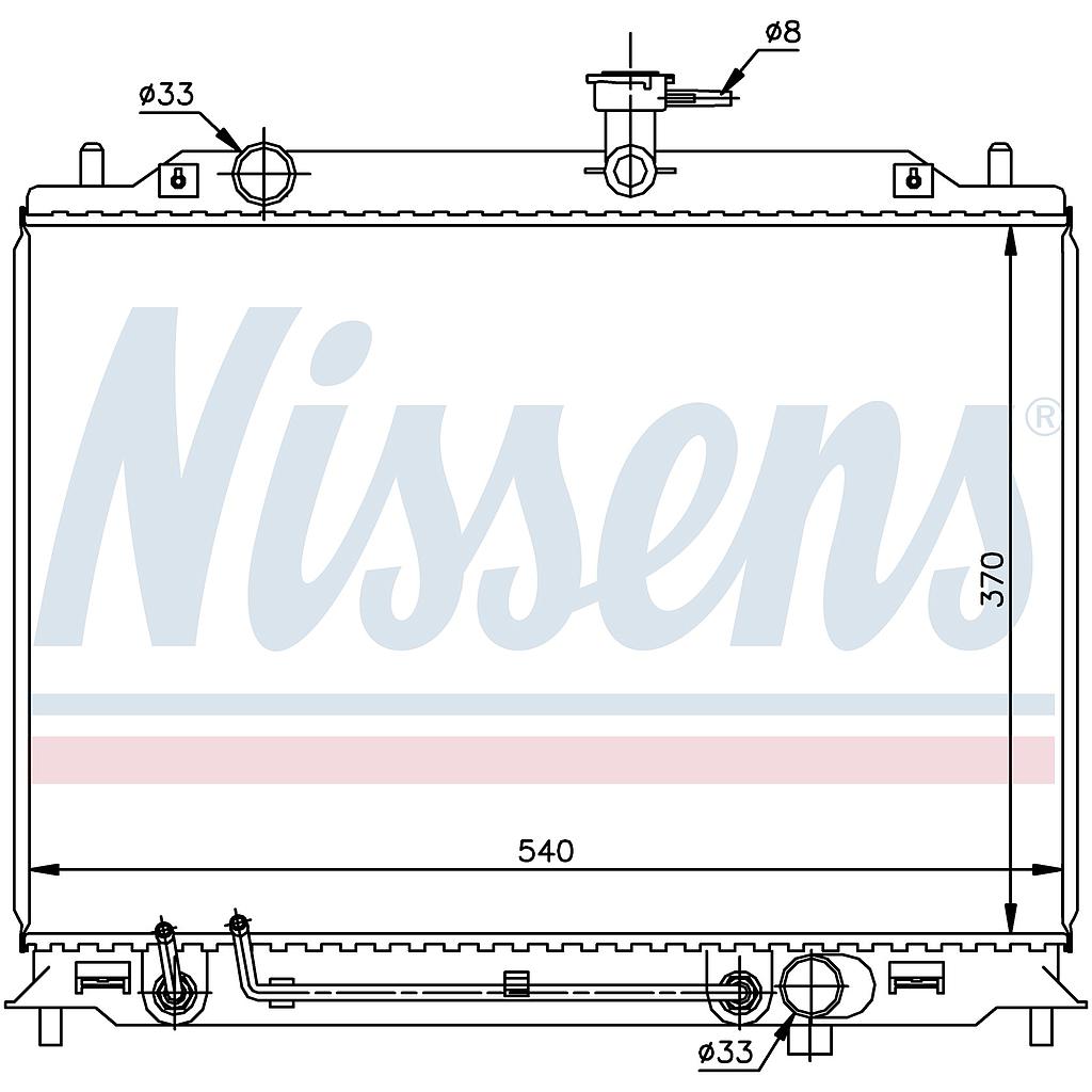 RAD. HYUNDAI ACCENT (05) 1,5CRDi