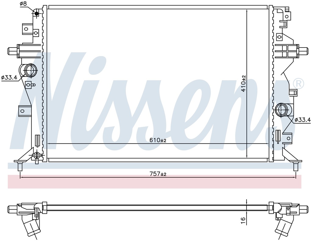 RAD. HYUNDAI IONIQ (16) 1,6 HYBRID / 1,6 PHYBRID