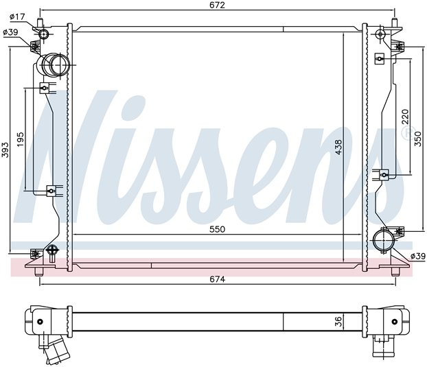 RAD. LEXUS IS 200 (05) + 220D