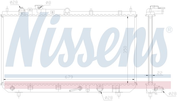 RAD. MAZDA PREMACY (99) M/A +/- 1.8/1.9/2.0