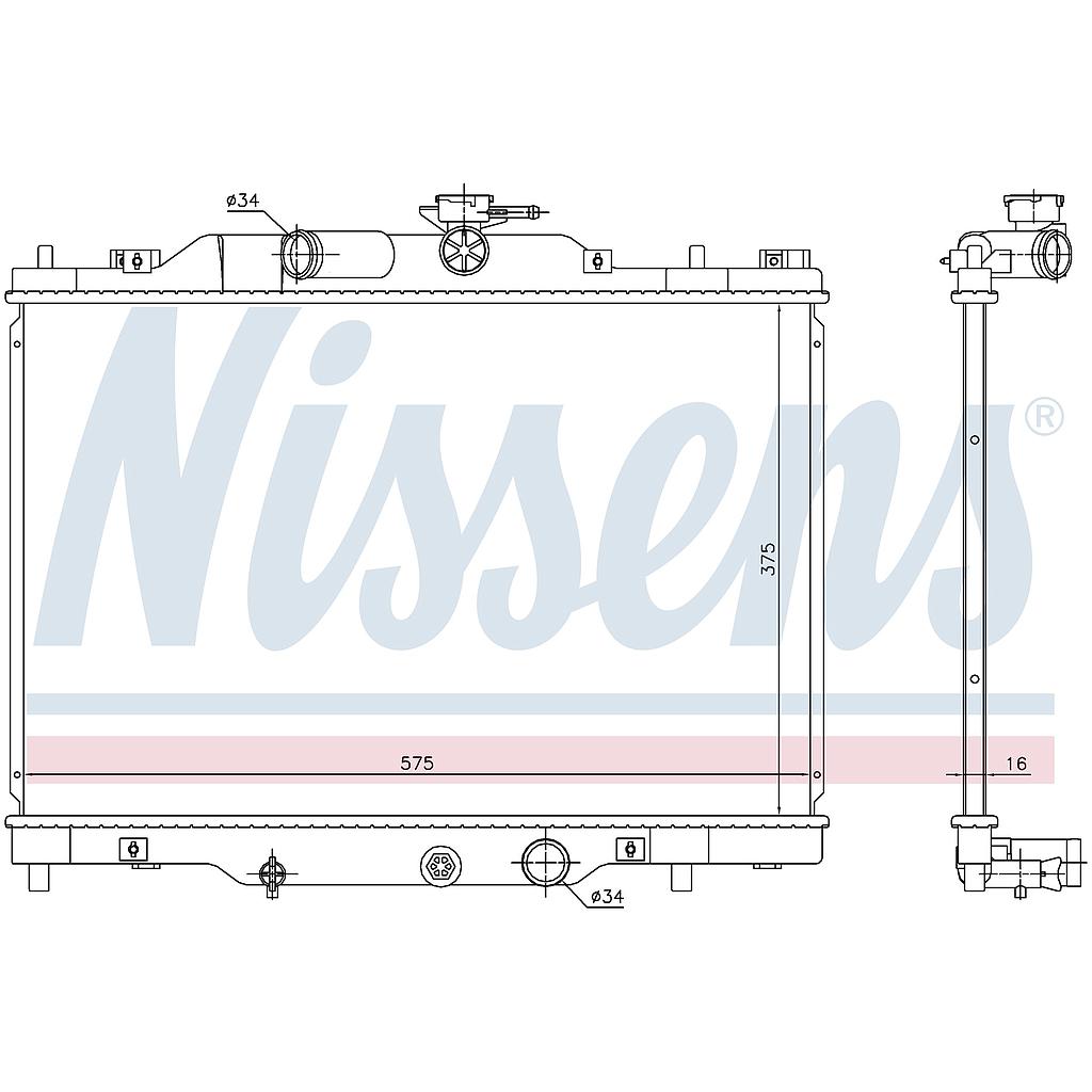 RAD. MAZDA CX3 (15) 2,0i 