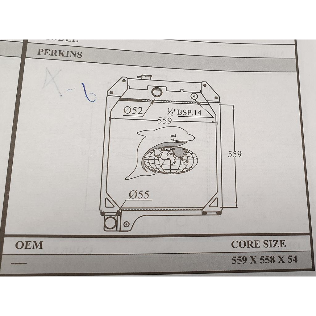 RAD. GENERADOR PERKINS