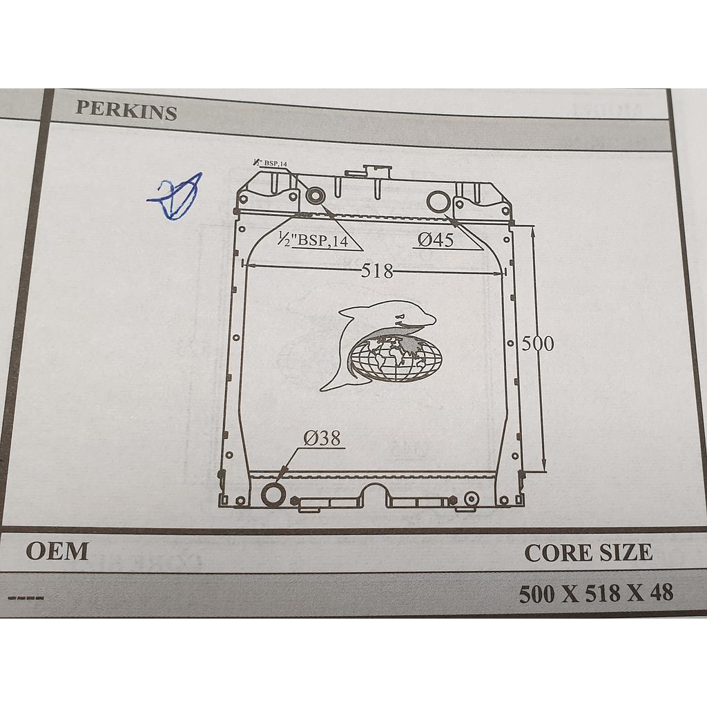 RAD. GENERADOR PERKINS