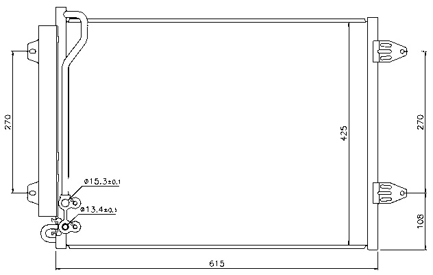 COND. VW PASSAT VII (05)