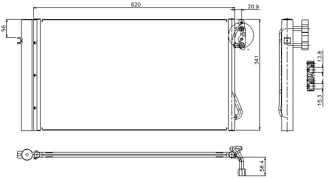COND. BMW E81/E82/E84/E87/E88/E89E90/E91/E92/E93 (04) DIESEL