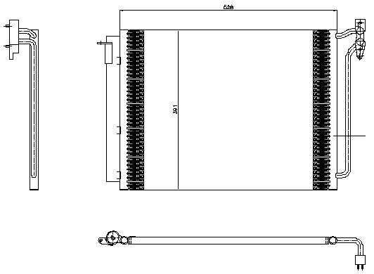 COND. BMW X5 E53 (00)