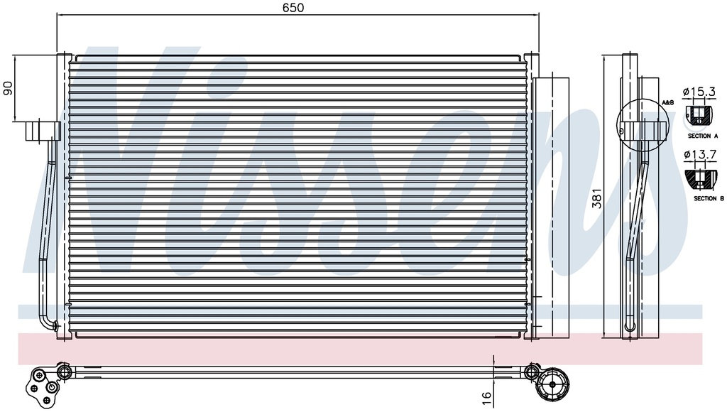 COND. BMW SERIE 5 E60 (04) 2,0D / 2,5D / 3,0D