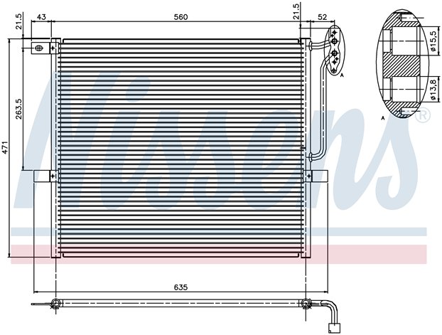 COND. BMW X3 E83 (04) GASOLINA