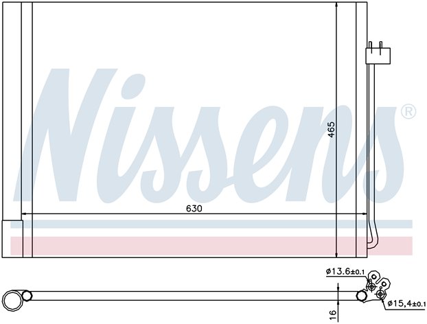 COND. BMW X5 E70 (07)