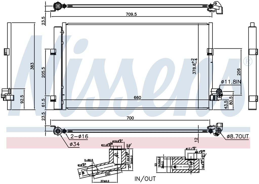 COND. BMW 5 G30 (17) 518D 2,0D / 518D 2,0D MHEV / 520D 2,0D / 520D 2,0D MHEV / 525D 2,0D / 530D 3,0D / 530D 3,0D MHEV / 540D 3,0D / 540D 3,0D MHEV