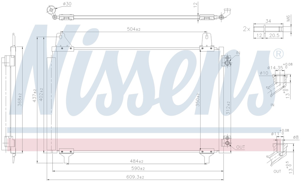 COND. CITROEN C4 (20) 1,2 / 1,5BLUEHDI 