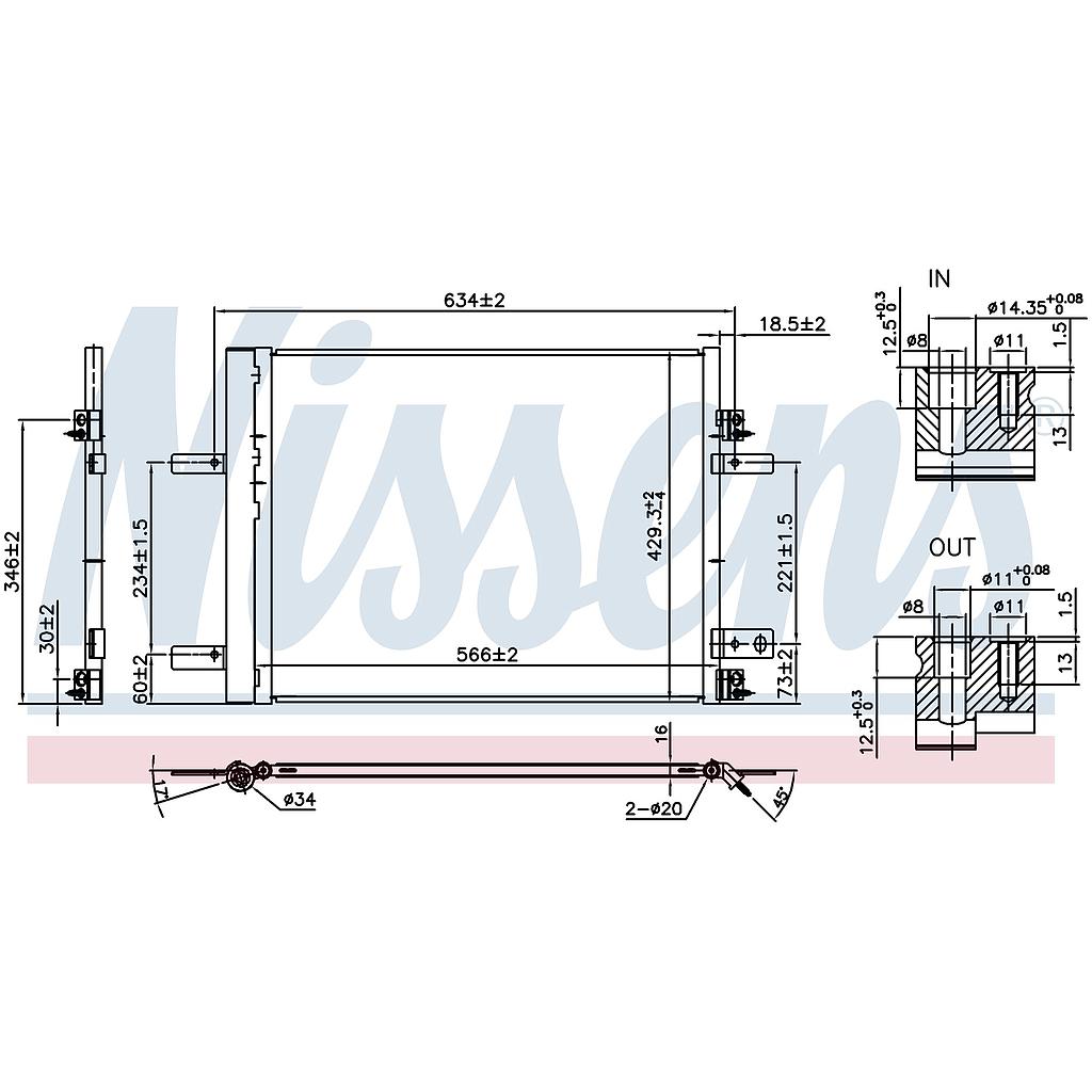 COND. CITROEN C4 PICASSO (13) 1,2THP / 1,6BlueHDI / 1,6HDI / 1,6THP / 1,6VTi / 2,0BlueHDI