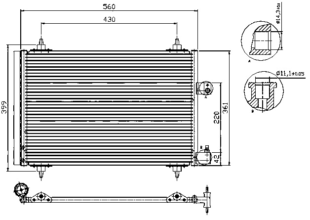 COND. PSA (04) C5/C6/407