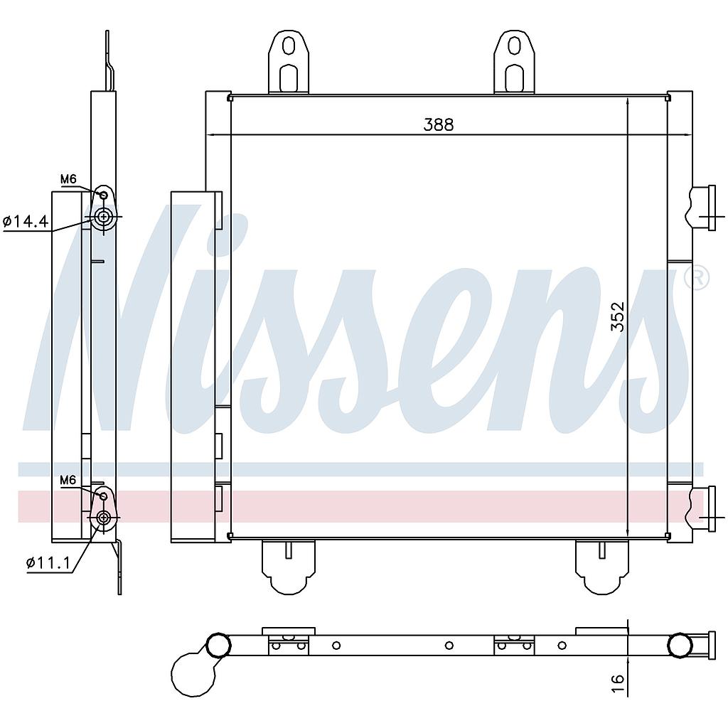 COND. CITROEN C1 (14) 1,0VTi / 1,2VTi