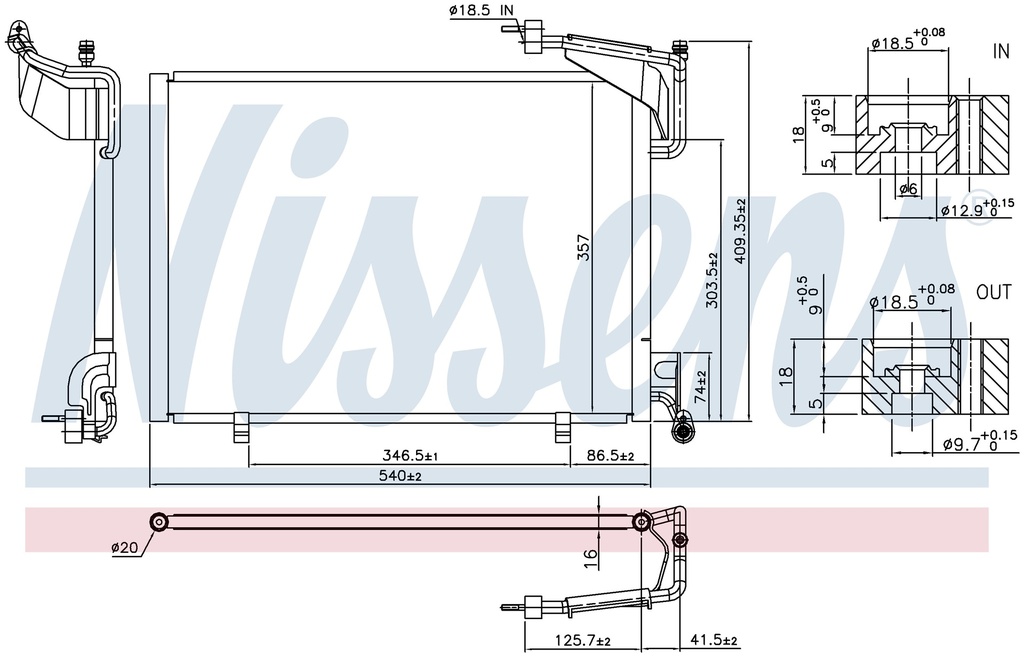 COND. FORD B-MAX (12) 1,0