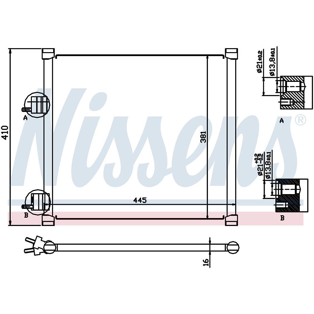 COND. FORD KA/STREETKA (96) 1,3 / 1,6