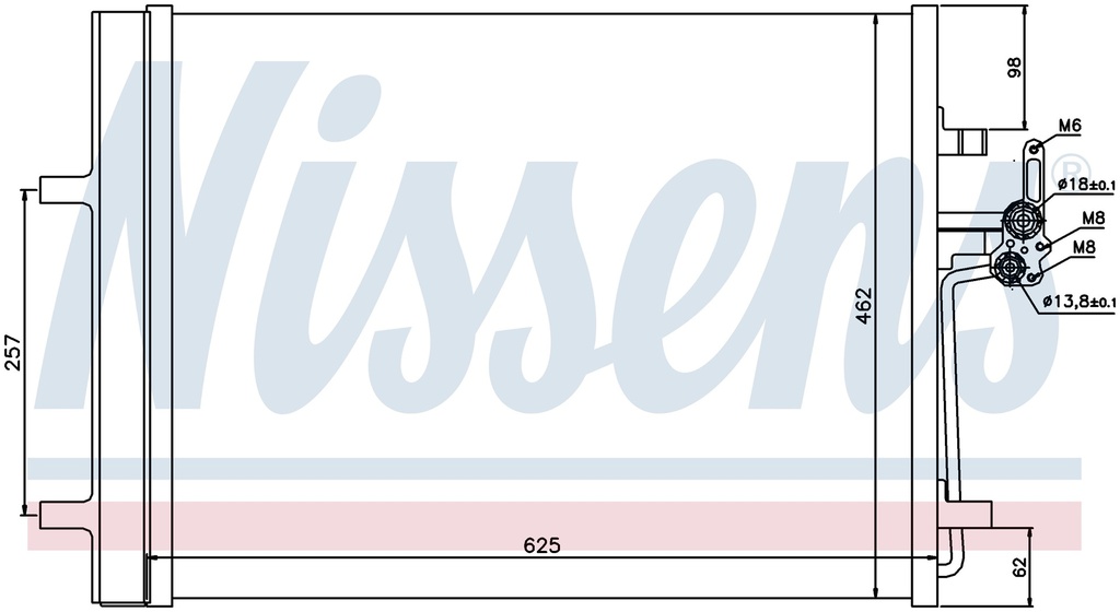 COND. FORD MONDEO (07) 2,0 / 2,0D / 2,2D / 2,3 / 2,5
