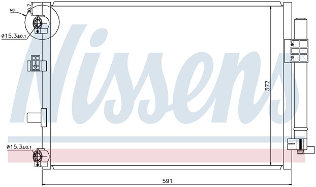 COND. FORD FOCUS III/CMAX (10) 1.0 ECOBOOST