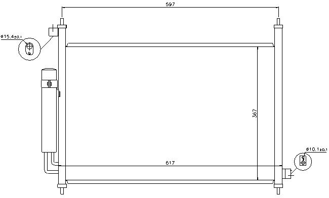 COND. HONDA FR-V (05) 2.2CDTi