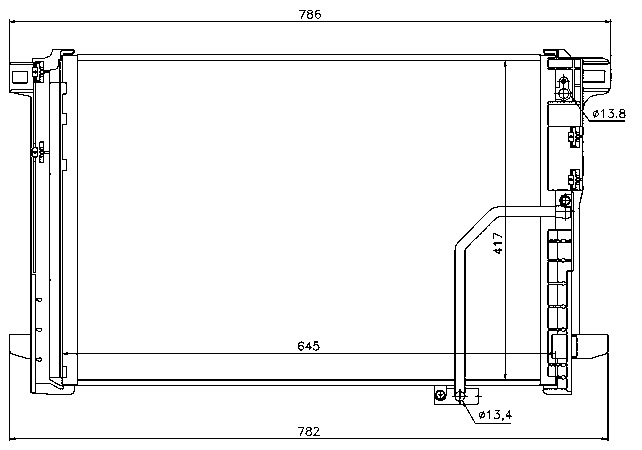 COND. MERCEDES W204/218/212/172 (07) CLASE C/CLS/E/SLK