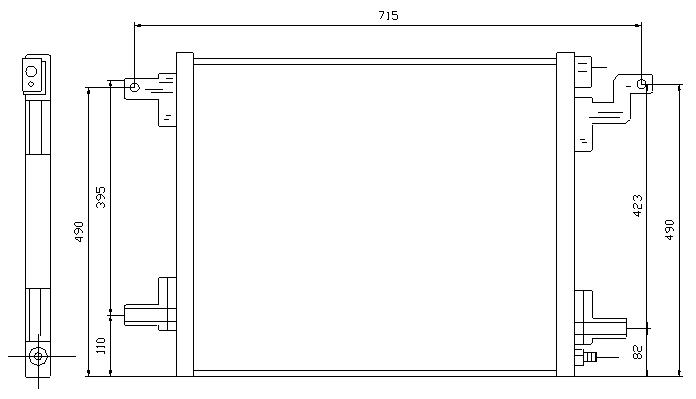 COND. MB W163 (97) ML230/ML320/ML430