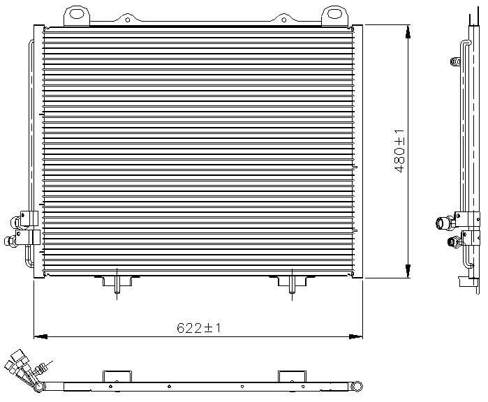 COND. MB W210 (95) CLASE E/CON TACOS INFERIORES