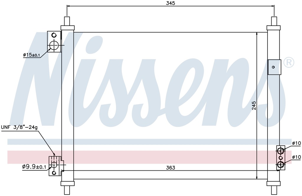 COND. NISSAN CABSTAR (06)
