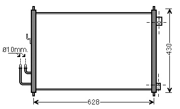 COND. NISSAN X-TRAIL T31 (07)