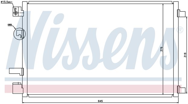 COND. NISSAN QASHQAI (07) 1.5DCi