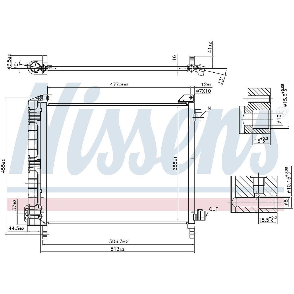 COND. NISSAN MICRA K13 (10) 1,2i