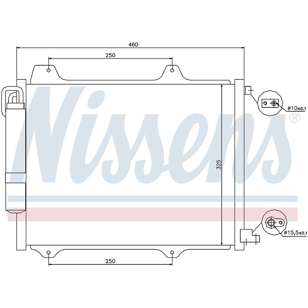 COND. SUBARU JUSTY (03) 1,3i 16v / 1,5i 16v